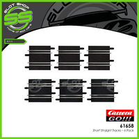 Carrera Go!!! 61658 Short Straights (6 Pieces)