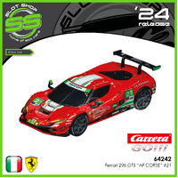 Carrera Go!!! 64242 Ferrari 296 GT3 "AF CORSE" #21