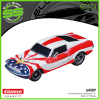 Carrera Go!!! 64289 Ford Mustang Fastback '67 - Stars 'n' Stripes
