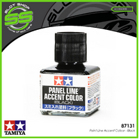 Tamiya 87131 Paint Line Accent Colour - Black - 40ml