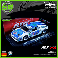 Fly A2062R BMW M1 Pro-Car #55 - Monaco 1980