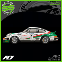 Fly A2079 Porsche 934 #1 - Rally Antibes '80