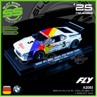 FLY A2085 BMW M1 Pro-Car #3- Ohio 250 Miles '79 - J.Busby & D. Aase