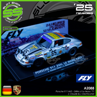 Fly A2088 Porsche 911 #65 – 24Hrs of Le Mans '71 - J. Claude & J. Dechaumel