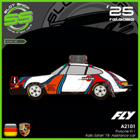 Fly A2101 Porsche 911 - Rally Safari '78 - Assistance Car