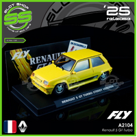 Fly A2104 Renault 5 GT Turbo - Yellow