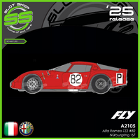 Fly A2105 Alfa Romeo TZ2 #82 - Nurburgring '67