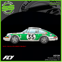 Fly A2124 Porsche 911 #35 - 24Hrs of Le Mans '71