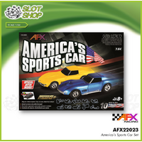 AFX 22023 America's Sports Car Set 