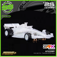 AFX 22089 Formula Car - Paintable White Body