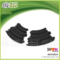 AFX 70611 6" 1/8R Track Curves - Pair