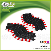 AFX 70617 9" Track Chicane Curves