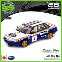 Avant Slot AS4-SKU_TBA Subaru Legacy RS '93 #4 - Rothmans-Inspired Livery