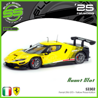 Avant Slot 52302 Ferrari 296 GT3 - Yellow Presentation
