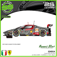 Avant Slot 52404 Ferrari 296 GT3 #54 - 24Hrs of Le Mans 2024 - Castellacci, Flohr, Rigon