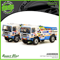 Avant Slot DKR002B DAF Twin Turbo 95-X1 & 95-X2 Twin Pack