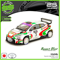 Avant Slot 52604b Toyota Yaris WRC-2 #3 - Castrol Oils