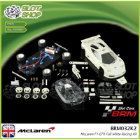 BRM 032K2 McLaren F1 GTR Full White Racing Kit