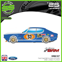 BRM187 Ford Capri 24Hr Le Mans 1972 #53 - Shell – J.Mass – H.J.Stuck