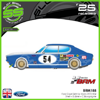BRM188 Ford Capri 24Hr Le Mans 1972 #54 - Shell – G.Birrel – C.Bourgoignie
