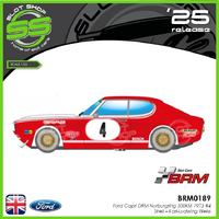 BRM189 Ford Capri DRM Nurburgring 500KM 1973 #4 - Shell – Karl-Ludwing Weiss