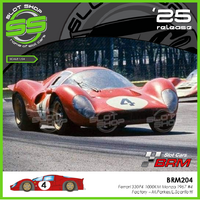 BRM204 Ferrari 330P4 1000KM Monza 1967 #4 Factory – M.Parkes/L.Scarfiotti