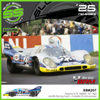 BRM207 Porsche 917K 1000KM 1971 #23 Martini Racing Team – H.Marko/G.Van Lennep