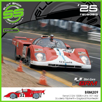 BRM210 Ferrari 512M Can-Am Riverside 1972 #13 Scuderia Filipinetti – M.Parkes