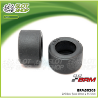 BRMS020S 29mm x 15.5mm Rear Rubber Tyres