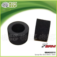 BRMS021S 30mm x 16mm Rear Sponge Tyres