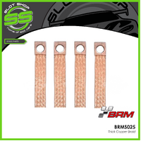 BRMS025 Wood Surface Contact Braids - Thick