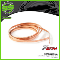 BRMS025SSM 0.2mm Thick Copper Braid - Soft - 1 Metre