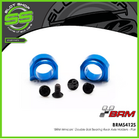 BRM S412S ‘BRM Minicars’ Double Ball Bearing Rear Axle Holders - Pair