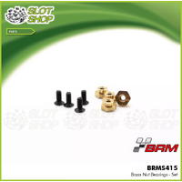 BRMS415 Minicars Brass Nut Bearings - Set 1.5mm