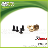 BRMS415A Minicars Brass Nut Bearings H1.0mm No Float