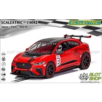Scalextric C4042 Jaguar I-Pace - Red