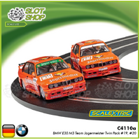 Scalextric C4110A - BMW E30 M3 - Team Jagermeister Twin Pack