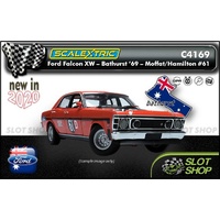 Scalextric C4169 - Ford Falcon XW Bathurst 1969 - Moffat/Hamilton #61D