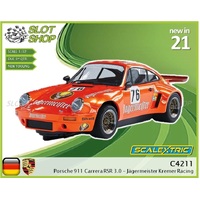 Scalextric C4211 Porsche 911 Carrera RSR 3.0 – Jägermeister Kremer Racing
