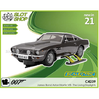 Scalextric C4239 James Bond Aston Martin V8 - The Living Daylights