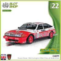 Scalextric C4299 Rover Vitesse 1986 Donington 500km Percy & Walkinshaw
