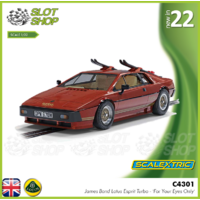 Scalextric C4301 James Bond Lotus Esprit Turbo - 'For Your Eyes Only'