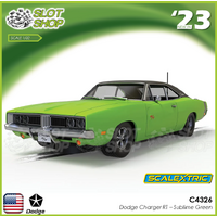 Scalextric C4326 Dodge Charger RT - Sublime Green