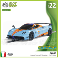 Scalextric C4335 Pagani Huayra BC Roadster - Gulf Edition