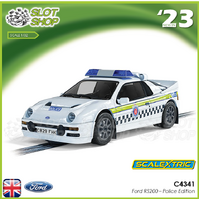 Scalextric C4341 Ford RS200 - Police Edition