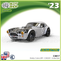 Scalextric C4417 shelby Cobra 289 - CSX2201- Snake Eyes