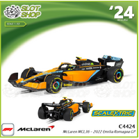 Scalextric C4424 McLaren MCL36 - 2022 Emilia Romagna GP