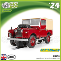 Scalextric C4493 Land Rover Series 1 – Poppy Red