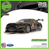 Scalextric C4519 Ford Mustang GT3 Proton Competition Qatar 2024