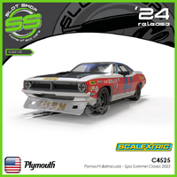 Scalextric C4525 Plymouth Barracuda - Spa Summer Classic 2023